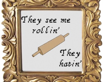PDF Pattern - They See Me Rollin'