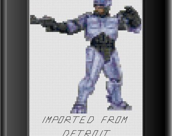 PDF Pattern - Robocop, Imported from Detroit