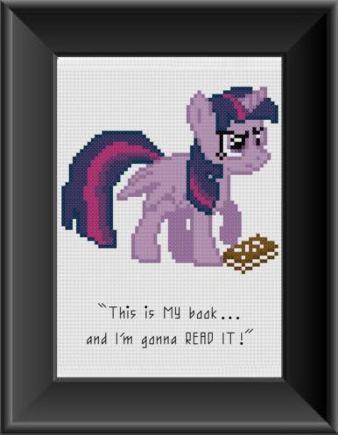 PDF Pattern - My Little Pony Friendship is Magic - Reading With ...