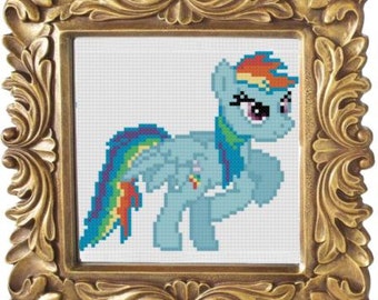 Patron PDF - My Little Pony Friendship is Magic - Rainbow Dash Rears