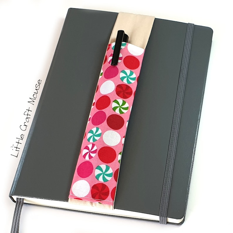 A5 Notebook Bookmark Notebook Pen Holder Elastic Pen Holder Etsy