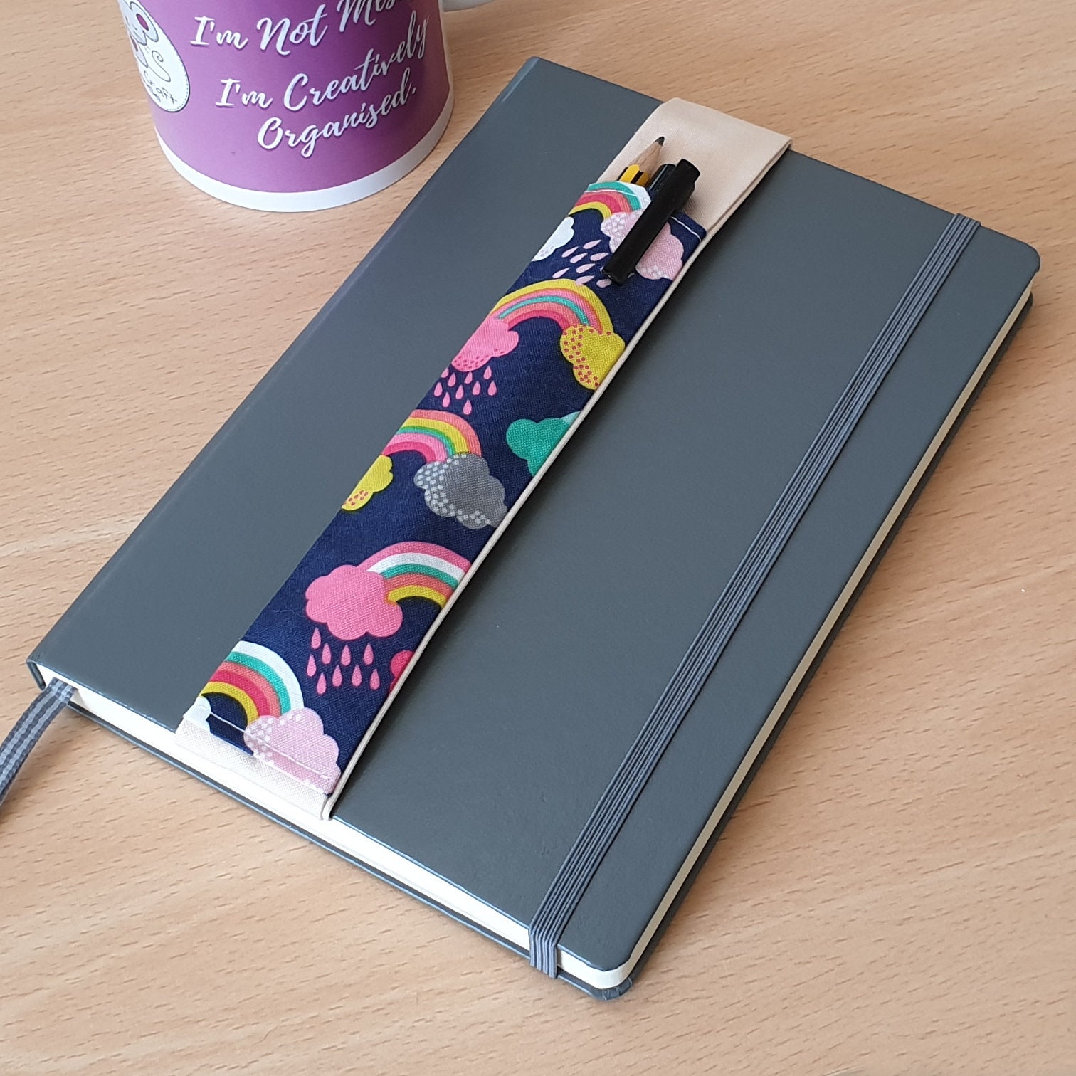 Pen holder for notebook deals