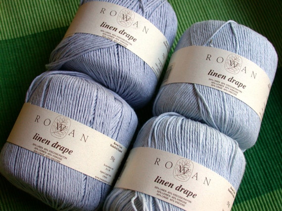 Items Similar To Rowan Linen Drape Yarn Linen And Rayon Blend 50