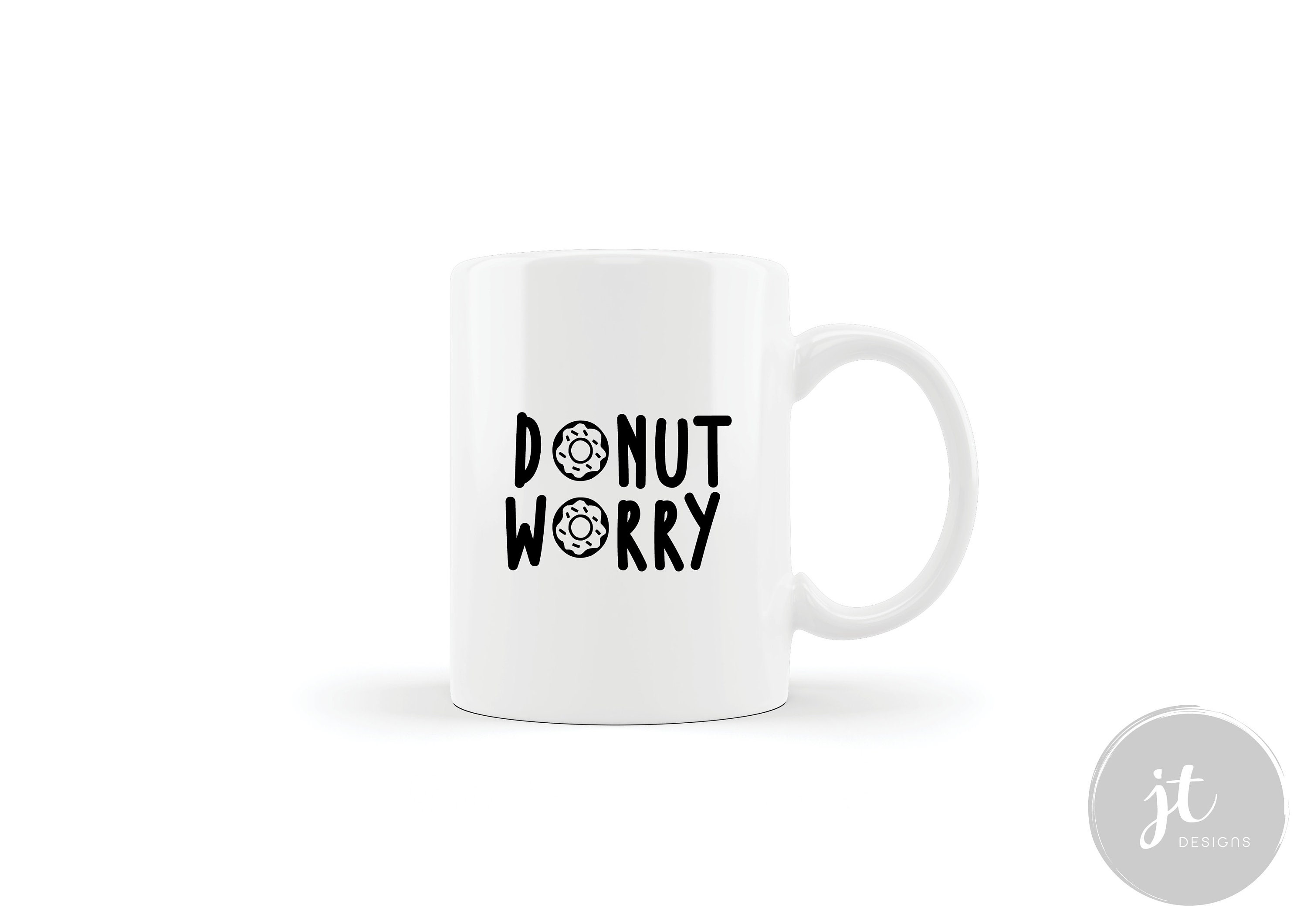 Donut Worry Print Svg/eps/png/jpg Clipart Cricut Cutting - Etsy
