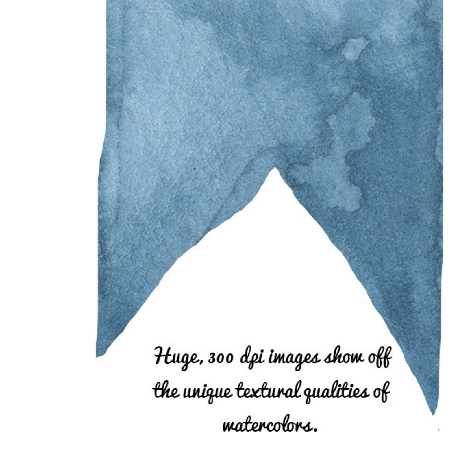 Watercolor Flags Pennants clipart birthday party clip art flag Etsy