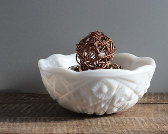 Vintage McKee Milk Glass Bowl