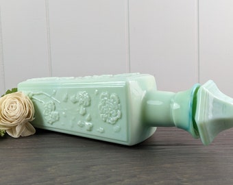 Jim Beam 1972 Slag Jade/Green Decanter