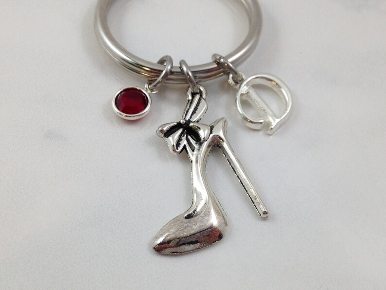 Shoe Keychain Stiletto Keychain High Heel Keychain Ladies Etsy