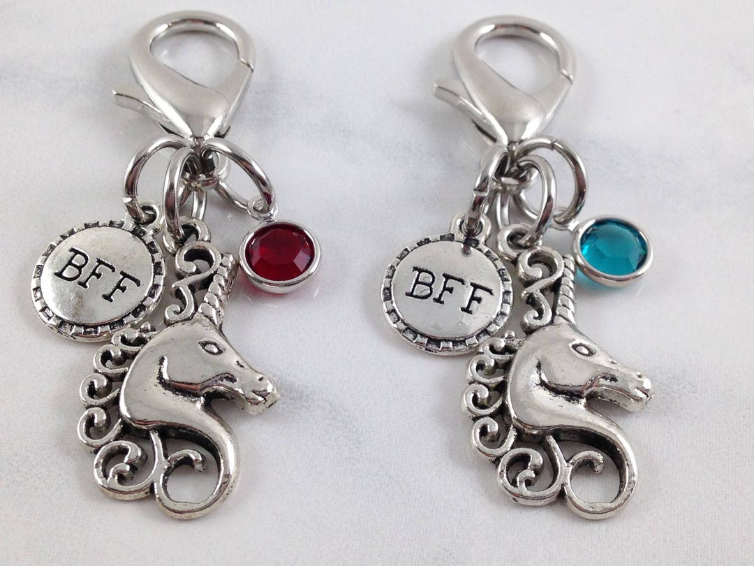 Unicorn Zipper Pull, Unicorn Purse Charm, Best Friend Gift, Back Pack