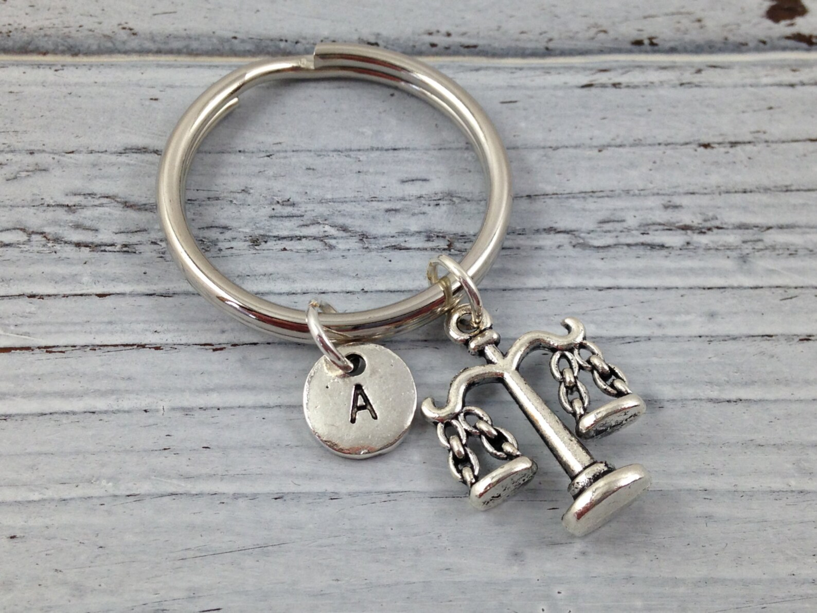 Scales Keychain Scales of Justice Keychain Lawyer Keychain Etsy Canada