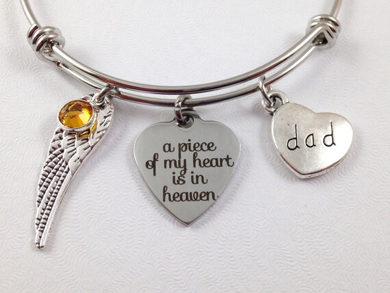 dad memorial bracelet