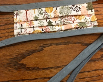 Children's Face Mask with Ties