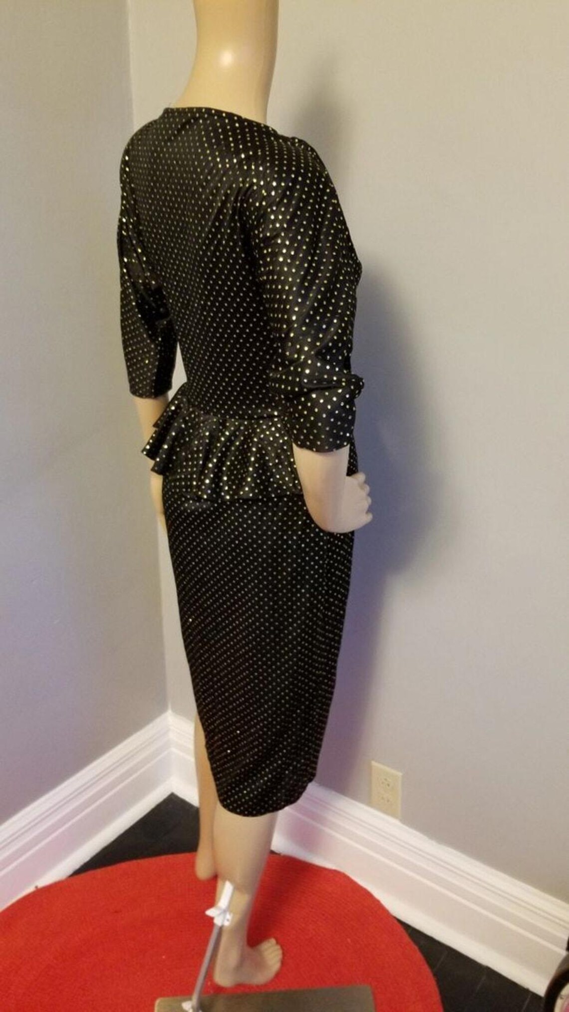 Vintage Black Joni Dress