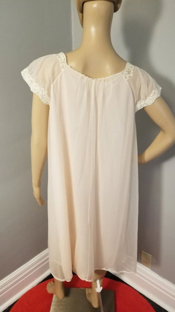 50s Vintage Sweet and Simple Blush Pink Artemis N… - image 5