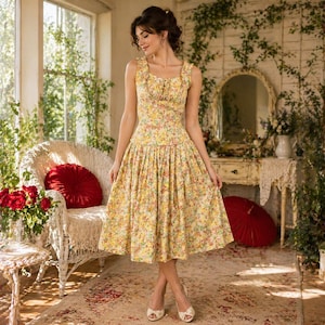 open lace back dress 220 Garden Party Dress main image 0