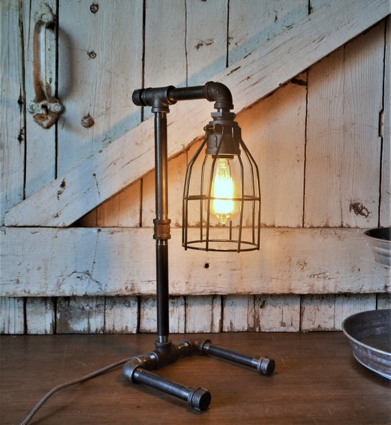 Dutch Boy & Signage on Building - Table Lamp,Steampunk lamp,Rustic dec –  JMan Photography