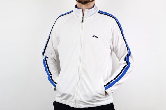 asics jacket white