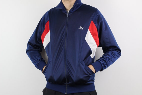 80s PUMA vintage track jacket / Retro 