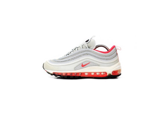 nike air max 97 trainers in silver