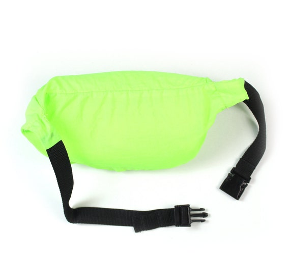 90s Sports Goldwell waist bag Rad neon green fann… - image 3