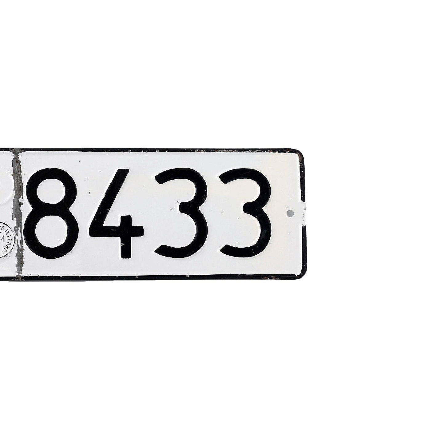 80s Vintage Bucharest Car License Plate / Old Romanian Car - Etsy Finland