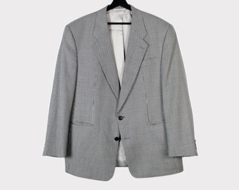 Blazer pour homme vintage PADRUTT ZWALD Berne des années 80 / Blazer 2 boutons de haute qualité / fabriqué en Suisse suisse / XL