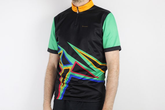 80s Campagnola vintage cycling jersey / Biking nyl