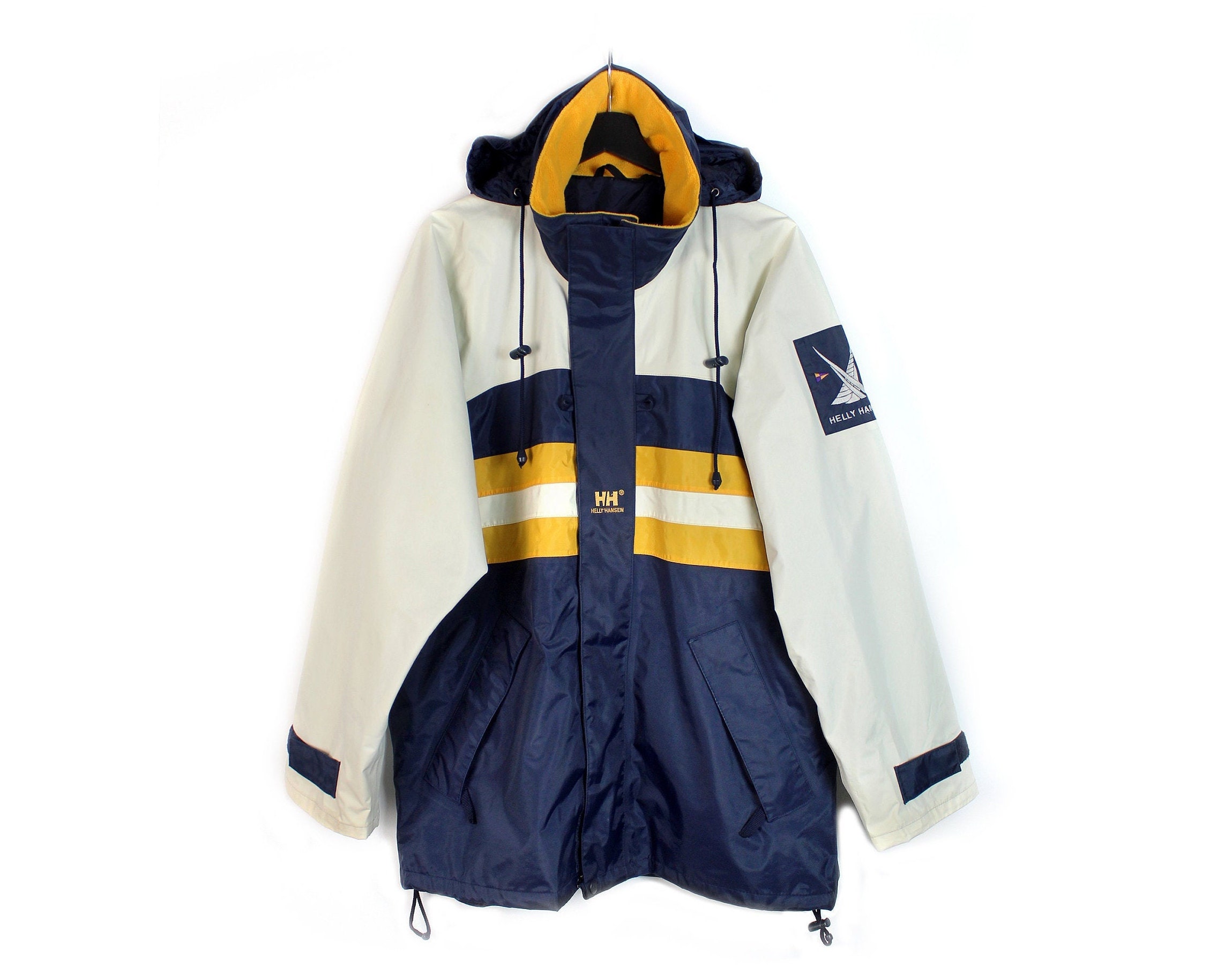 90s Helly Hansen Vintage Jacket Twin Sailing Waterproof Jacket