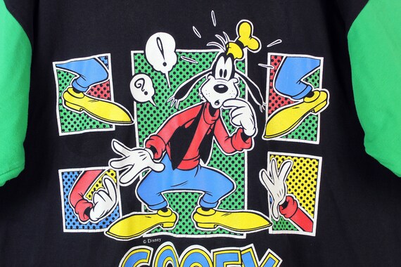 90s Walt Disney Fashions GOOFY vintage t-shirt / … - image 3
