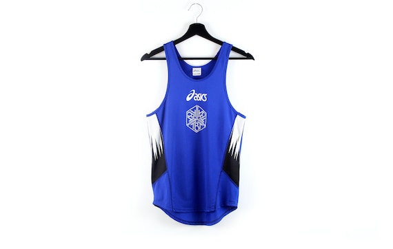 asics running singlet