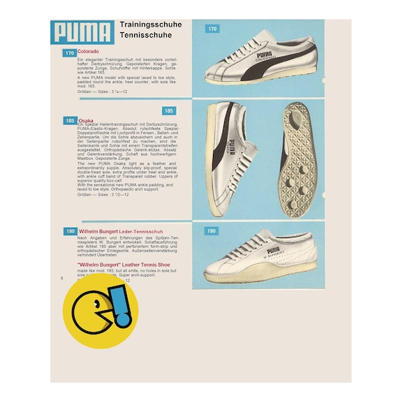 heilig Bijlage Algebra 1966 60s Vintage Puma Colorado Sneakers Kicks OG Collectible - Etsy