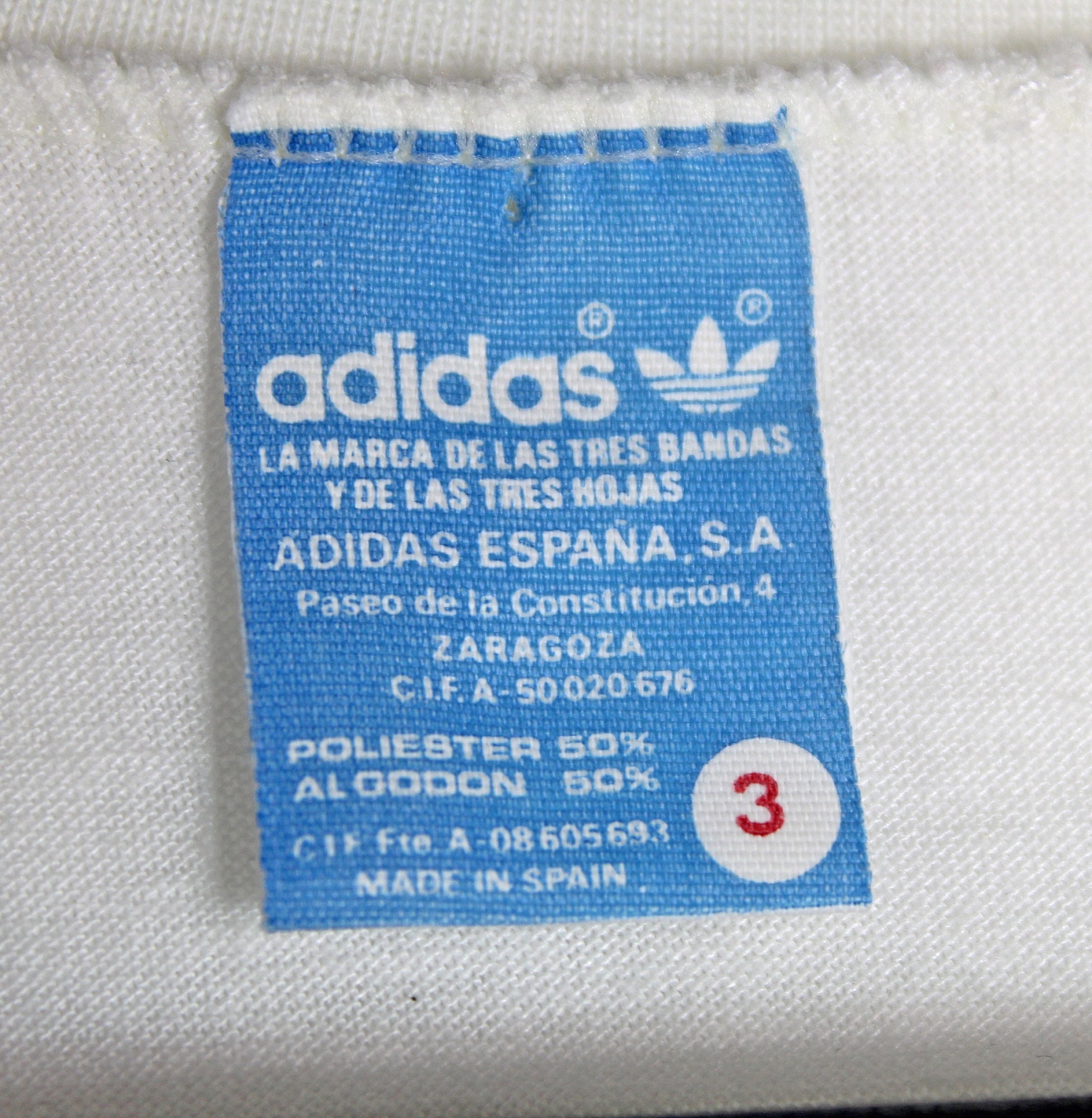 NOS 80s adidas Watersports camiseta vintage OG Deadstock - Etsy España