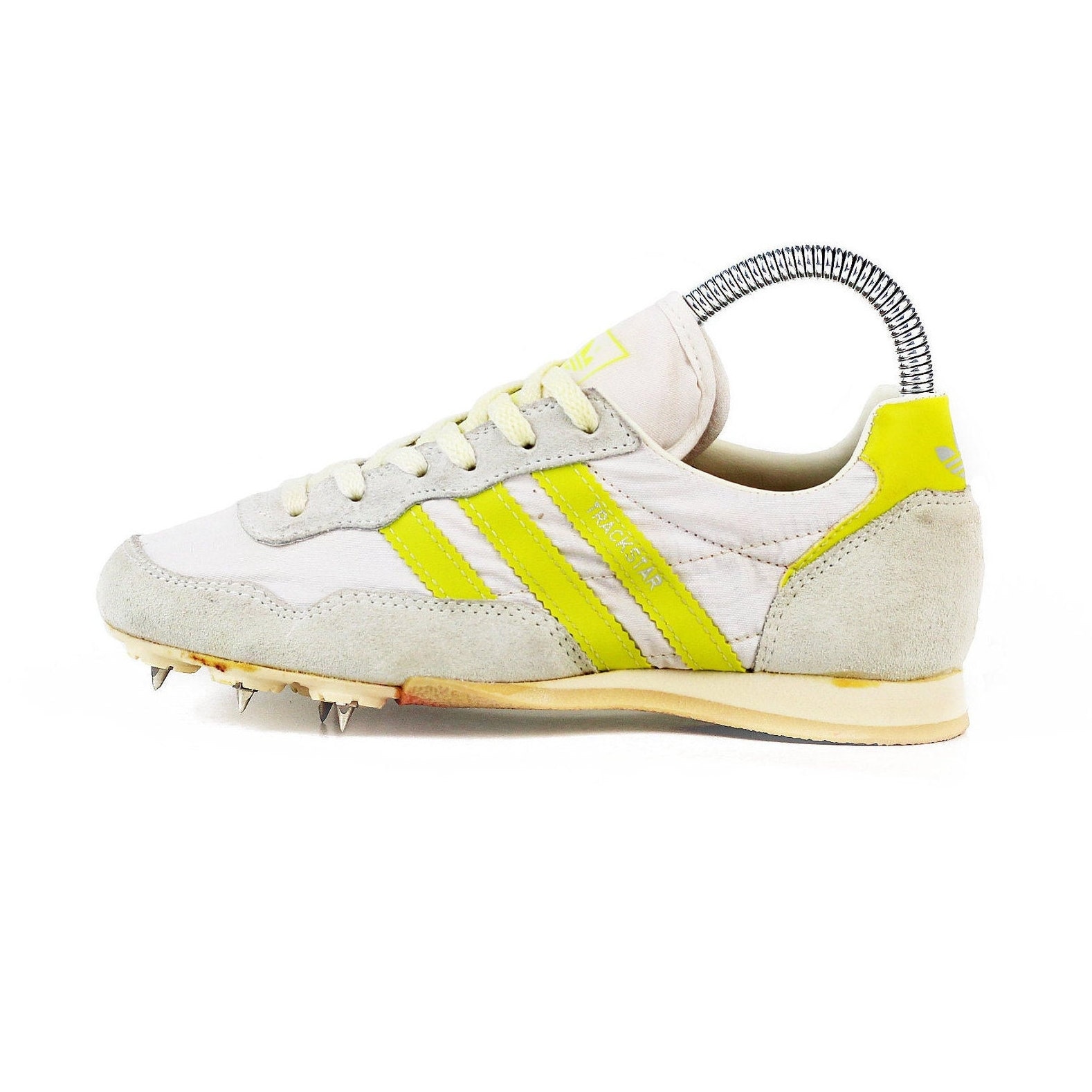 NOS 80s Vintage Trackstar Track Field Shoes DS -