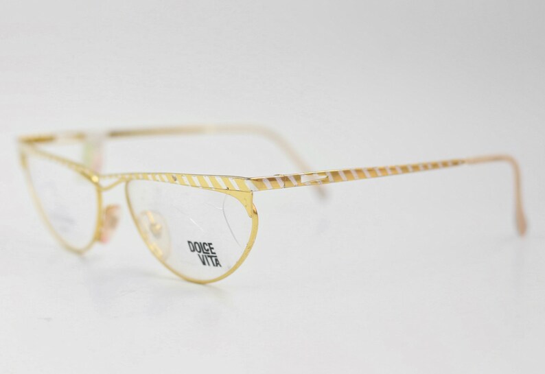 gold plated glasses frames