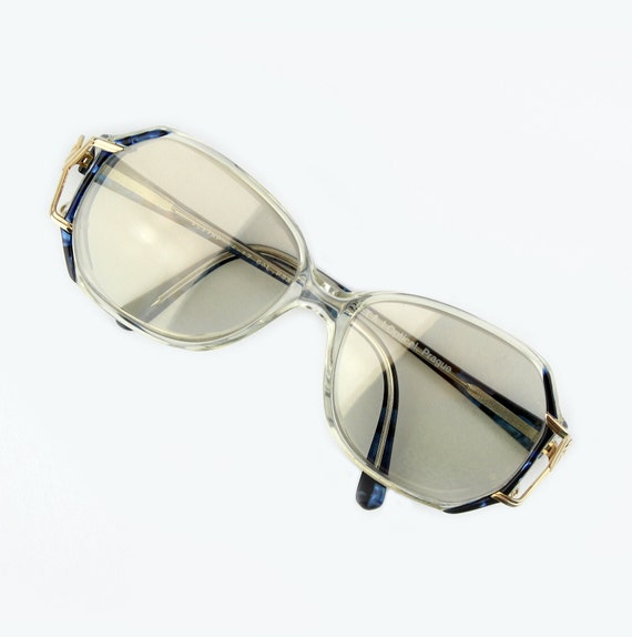 NOS 80s vintage oversized glasses by T&J Optical … - image 9