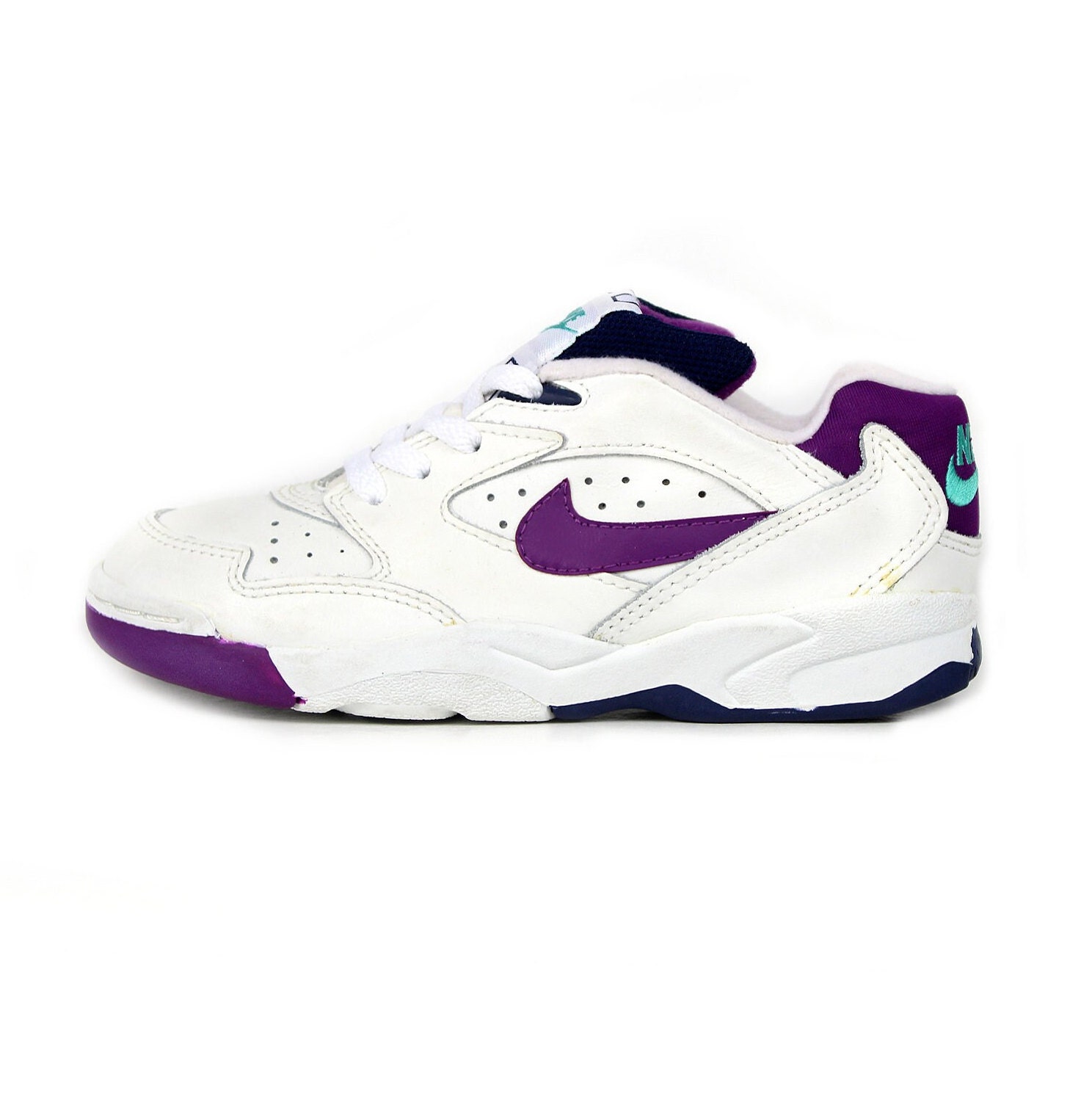 Handig kijk in Middel NOS 1993 90s Vintage Nike Ace Junior Sneakers Kicks Shoes Kids - Etsy