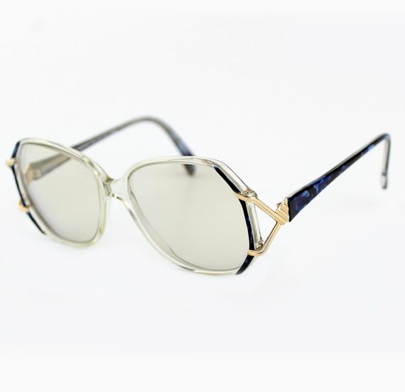 NOS 80s vintage oversized glasses by T&J Optical … - image 1