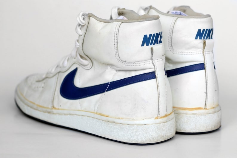Vintage 1984 Nike Legend HI High Sneakers / Mens Basketball | Etsy