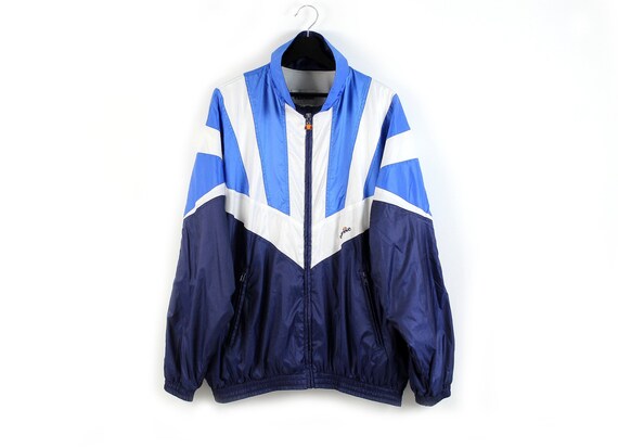 90s ELLESSE vintage track jacket / Soft shell trac