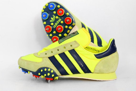 neon track spikes