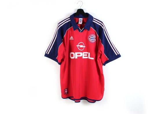 1999 - 2001 adidas FC Bayern Munchen vintage t-shirt … - Gem 1999 - 2001 adidas FC Bayern Munchen vintage t-shirt … - Gem