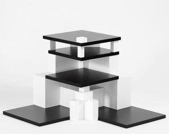 Naef Tectus construction game toy building blocks architecture wooden montessori / designer Jo Neimeyer / Swiss Switzerland