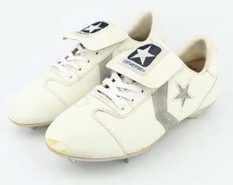 NOS 70s vintage Converse Pennant Race II baseball cleats shoes boots OG Deadstock / Czechoslovakia / 7UK 7.5US men 40EU