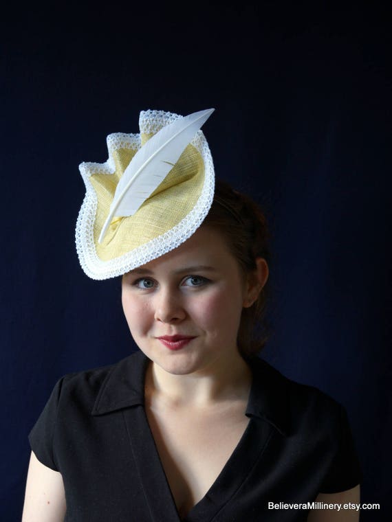 Cup//Race Wear Wedding Fascinator Hatinator