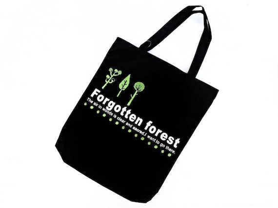 black cloth bag