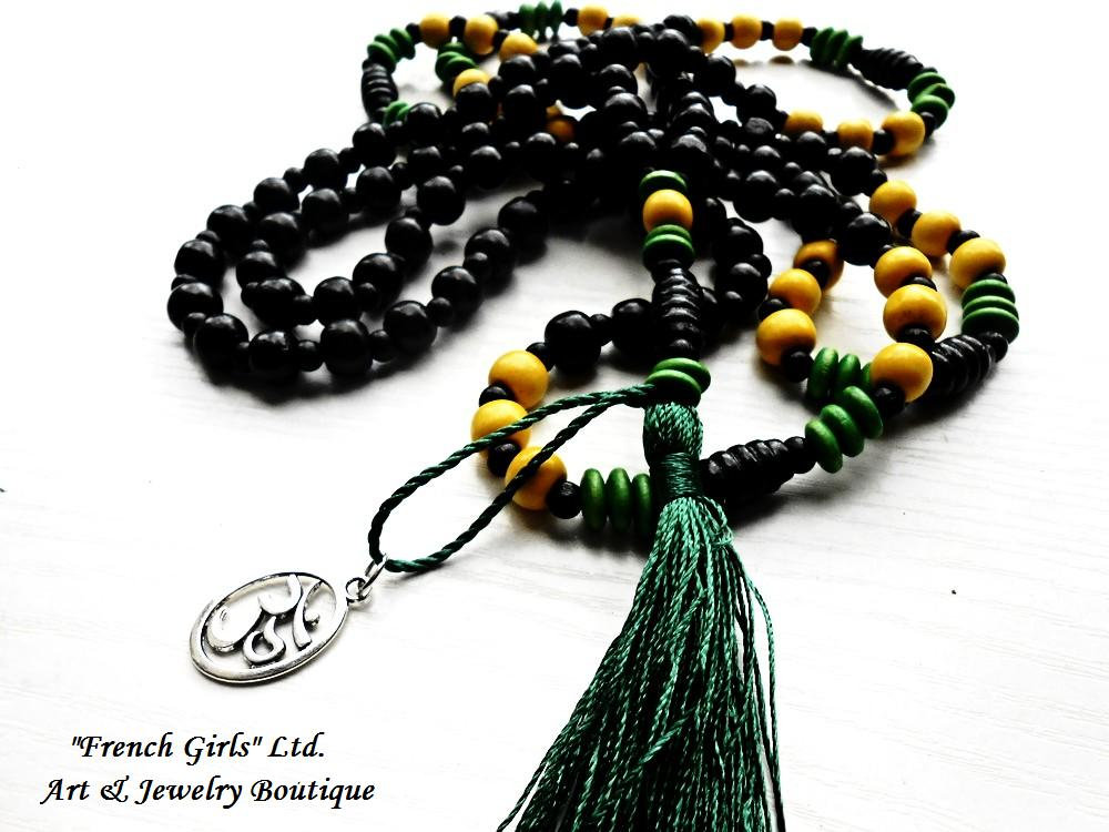 108 Perline Mala, Perline Di Preghiera, Collana, Occhio Di Tigri - Foto 6