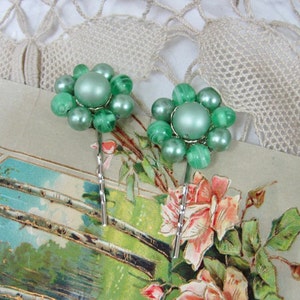 Bobby Pins – Vintage Knopf-Ohrring-Bobby-Pins-Paar-Set – Haarspange – viele weitere zur Auswahl in meinem Shop!