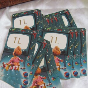 Bannister Babies pubblicizza carte da gioco retrò vintage - Mazzo non completo - uno mancante...