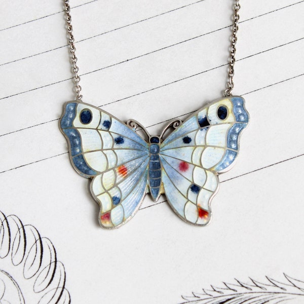 Butterfly Necklace Etsy