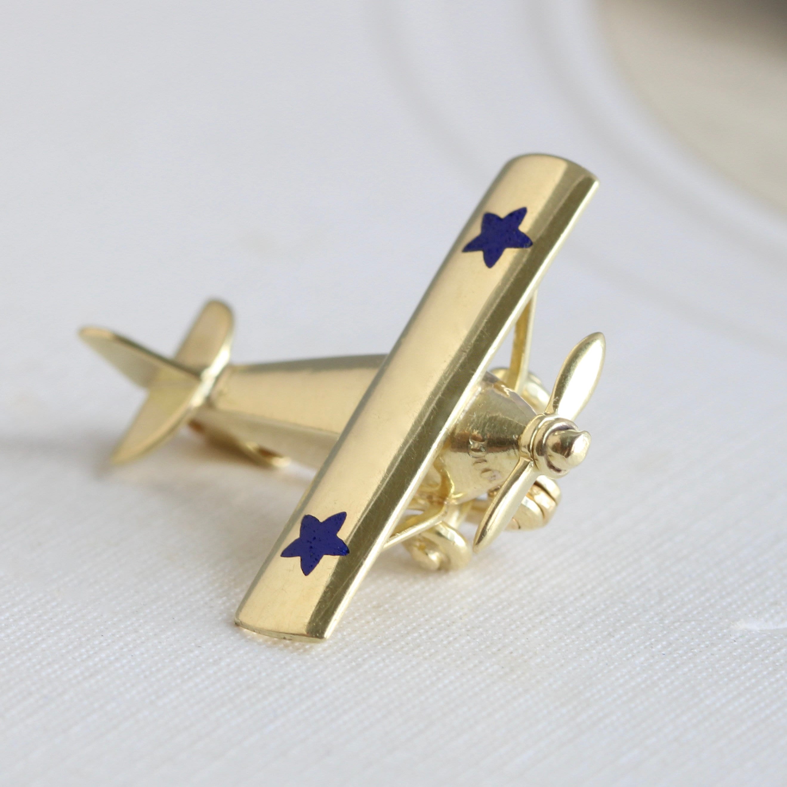 アクセサリー ANTIQUES VINTAGE OLD BROOCH AIRCRAFT WW2 WW2 Silver Fighter Aircraft Sweetheart Brooch – Butter Lane